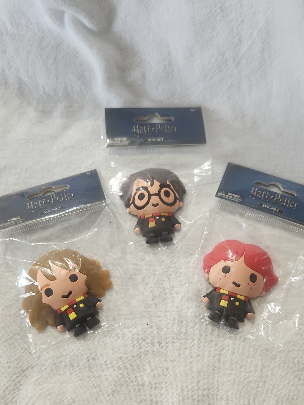 3 Warner Bros. Harry Potter Magnets